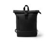 Sac à dos roll-top, grand compartiment et bande réfléchissante PC 15\" couleur noir