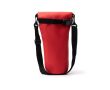 Glacière pour bouteille avec bandoulière et fermeture zippée 1 L couleur rouge