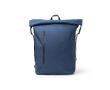 Sac à dos en plastique recyclé, déperlant, pour ordinateur 15\" couleur bleu marine