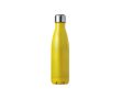 Bouteille en acier inoxydable avec bouchon à vis en acier 550ml couleur jaune
