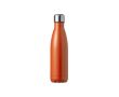 Bouteille en acier inoxydable avec bouchon à vis en acier 550ml couleur orange