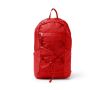 Sac à dos de sport avec poches en filet et cordons élastiques couleur rouge
