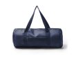 Sac de sport pliable en plastique recyclé avec fermeture éclair couleur bleu marine