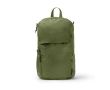 Sac à dos écologique déperlant avec poches et fermeture éclair 9\" couleur vert foncé