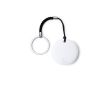 Porte-clés localisateur anti-perte en plastique résistant à l’eau couleur blanc