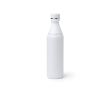 Gourde isotherme en acier inoxydable avec double ouverture 550 ml couleur blanc