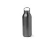 Bouteille isotherme en inox avec bouchon translucide à vis 500 ml couleur noir