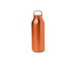 Bouteille isotherme en inox avec bouchon translucide à vis 500 ml couleur orange