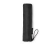 Mini parapluie pliable léger manuel avec système anti-tempête Ø 90 couleur noir