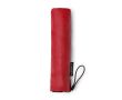 Mini parapluie pliable léger manuel avec système anti-tempête Ø 90 couleur rouge