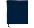 Cache-cou en polyester avec un cordon ajustable 200 g/m² couleur bleu marine