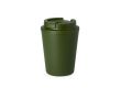 Gobelet à emporter en plastique recyclé à double paroi de 300 ml couleur vert