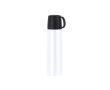 Thermos inox avec couvercle 500ml et fonction gobelet 130 ml couleur blanc