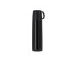 Thermos inox avec couvercle 500ml et fonction gobelet 130 ml couleur noir