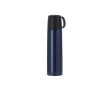 Thermos inox avec couvercle 500ml et fonction gobelet 130 ml couleur bleu marine