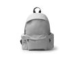 Sac à dos multi-usages en nylon recyclé avec poches, idéal pour PC 15\" couleur gris