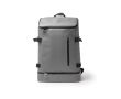 Sac à dos isotherme en cuir synthétique avec intérieur isotherme couleur gris