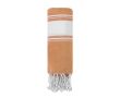 Serviette paréo en coton avec détails aux extrémités 180g/m² couleur orange