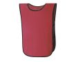 Chasuble de sport multicolore avec élastiques pour adultes  couleur rouge