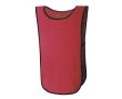 Chasuble de sport multicolore avec élastiques pour enfants couleur rouge