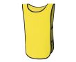 Chasuble de sport multicolore avec élastiques pour enfants couleur jaune