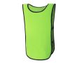Chasuble de sport multicolore avec élastiques pour enfants couleur vert clair