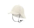 Chapeau style pêcheur avec large rabat arrière pour protection solaire couleur naturel