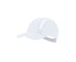 Casquette de sport en microfibre avec panneaux respirants couleur blanc