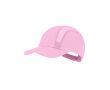 Casquette de sport en microfibre avec panneaux respirants couleur rose