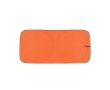 Grand pare-soleil pliable en polyester, plusieurs coloris 150 x 70 cm couleur orange
