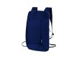 Sac à dos entièrement pliable en RPET de plusieurs couleurs couleur bleu marine