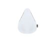 Housse de selle avec base réfléchissante pour tout type de vélos couleur blanc