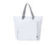 Sac isotherme pliable RPET fermeture éclair et poignées moyennes 4 kg couleur blanc