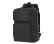 Sac à dos en polyester RPET souple pour tablette et ordinateur 15\" couleur noir