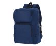 Sac à dos en polyester RPET souple pour tablette et ordinateur 15\" couleur bleu marine