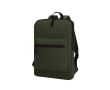 Sac à dos pour ordinateur en PU souple avec poche frontale 15'' couleur vert