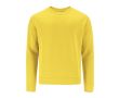 Sweat unisexe en coton et polyester MKT Cosmos 280 g/m²  couleur jaune