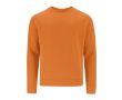 Sweat unisexe en coton et polyester MKT Cosmos 280 g/m²  couleur orange