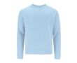 Sweat unisexe en coton et polyester MKT Cosmos 280 g/m²  couleur bleu ciel