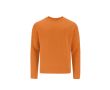 Sweat unisexe enfant en coton et polyester MKT Cosmos 280 g/m²  couleur orange