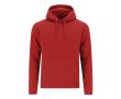 Sweat femme en coton et polyester MKT Draco 280 g/m²  couleur rouge
