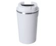 Gobelet en acier inox recyclé avec indicateur de température 400 ml couleur blanc