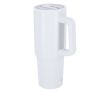 Gobelet isotherme en acier inoxydable avec anse de transport 870 ml couleur blanc