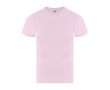 T-shirt enfant en coton jersey simple manches courtes 150 g/m² couleur rose