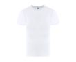 T-shirt blanc pour adulte à manches courtes, col rond 150 g/m² couleur blanc