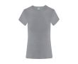 T-shirt femme en coton manches courtes 150 g/m² couleur gris