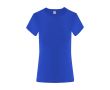 T-shirt femme en coton manches courtes 150 g/m² couleur bleu