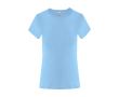 T-shirt femme en coton manches courtes 150 g/m² couleur bleu ciel