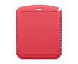 Grattoir à glace rectangulaire en plastique recyclé couleur rouge