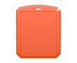Grattoir à glace rectangulaire en plastique recyclé couleur orange